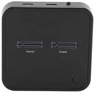 M.2 NVMe Duplicator Dual Bay 10Gbps, USB C M.2 NVMe SSD Docking Station Ondersteuning Offline Klonen en Duplicator, voor NVMe PCIe 2242 2260 (EU-stekker)
