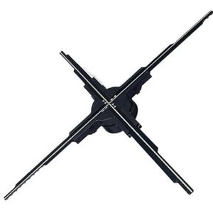 65cm 3D Fan Hologram Projector, LED Holografische Speler, Ondersteunende Video Foto Winkel Supermarkt Reclame Display Logo Licht Hoge helderheid