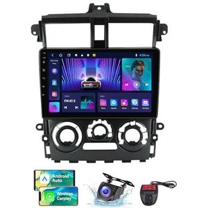 Android 13 - Autoradio - 9 Inch Touchscreen - Compatibel met Mitsubishi Colt Plus 2007-2012 - Carplay en Android Auto