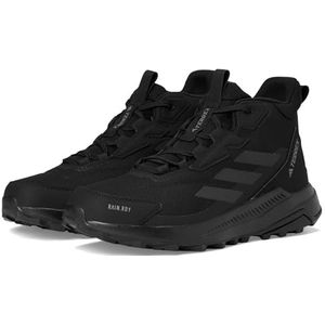 adidas Women's Terrex Anylander Mid Top Rain.RDY Hiking Sneaker, Black/Black/Grey, 6