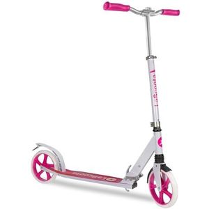 LaScoota Opvouwbare step voor volwassenen - ook geweldig als scooter voor kinderen van 8-12 jaar en tieners van 11-15 jaar - grote wielen van 200 mm - kickscooters met schokabsorptie - geweldig cadeau