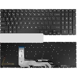Laptoptoetsenbord voor HP voor Omen 9/10 16-WF 16-XF 16-WD 16-U TPN-C167 C168(White single backlit)