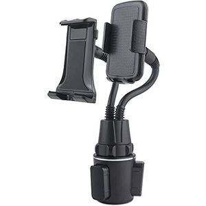 JSGHGDF Auto Telefoon+Tablet Mount Flexibele Zwanenhals Auto Bekerhouder Stand voor 4-13 inch Mobiele Telefoons Tabletten