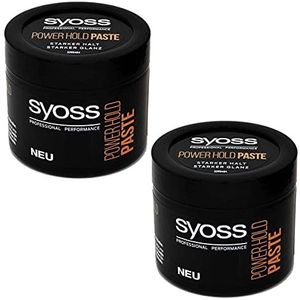 Syoss - Power Paste Extreme Hold - Haarpaste - 2 x 150 ml