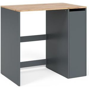 Vicco Wasmachinekast Viktor, antraciet/Goldkraft Eiken, 93,6 x 88,2 cm, wasmachinekast