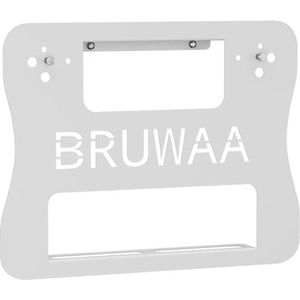 bruwaa Wandhouder inclusief kabelmanagement voor AVM FritzBox Router 7590 7590 AX 6660 Cable 7530 5530 8850 6850 6660 6890 7490