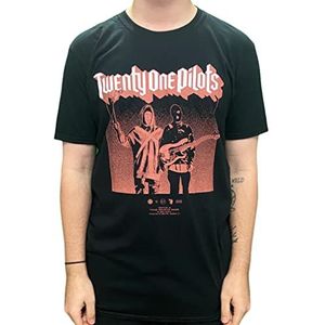 Twenty One Pilots T Shirt Torch Bearers Band Logo Trench nieuw Officieel Mannen S