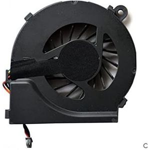 Laptop CPU koelventilator Voor For HP Compaq CQ45-d00 Zwart