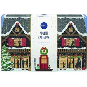 Nivea Ski Lodge Adventskalender 2020 Voor Haar, Kerst Adventskalender Met Een Verscheidenheid Aan Nivea Producten, Beauty Adventskalender, Kerstcadeaus Voor Vrouwen