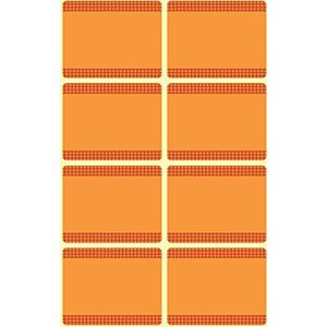 AVERY Zweckform 59370 vriesetiketten, temperatuurbestendig tot -20 °C, 40 stickers, oranje-rood