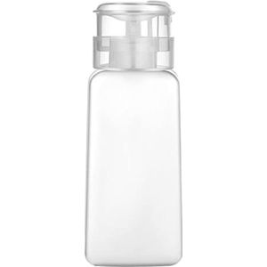 Lege Remover Pomp Dispensers Opslag Fles voor Nagellak 250ml Wit
