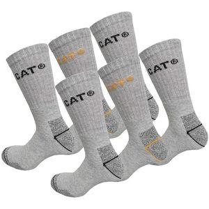 Caterpillar Real Work-sokken voor heren, lichtgrijs, 43-46 EU
