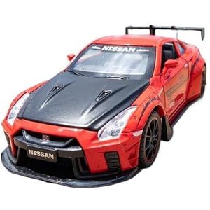 SOLIDO 1:18 Nissan GT-R (R35) W/Liberty Walk Body KIT 2.0 paars 2022, paars