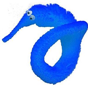 ATST Magic Worm - Wiggly Worm aan een String - Kleurkeuze - Extra Lang 22.5cm (Blauw)