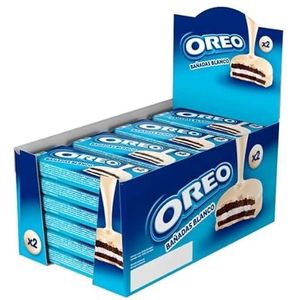 Oreo Banadas koekjes met witte chocolade in enkele portie 24 verpakkingen van 41 gram