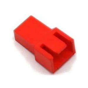ChunLK 2540 3-pins mannelijke ventilatorconnector zwart/rood/witte behuizing met 3 stuks aansluitingen - 10 stuks(Red 3pin male)