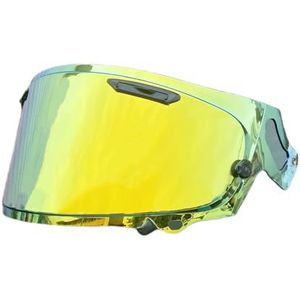 Motorhelm vizier lens, Helmvizier, RX-7X vizier for RX-7V NEO XD VAS-V RX7X Helmschild Windscherm Zonnescherm Capacete Moto Hoge Sterkte Helm Accessoires (Zwart - Alleen for gebruik overdag)(Revo Deep