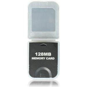 WICAREYO 128MB zwarte geheugenkaart voor Wii NGC Console