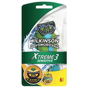 Wilkinson Xtreme 3 Pure Gevoelige Wegwerp Razoren X6