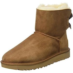 UGG Mini Bailey Bow II Instaplaarzen voor dames, bruin (chestnut), 41 EU