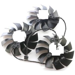 PLA09215B12H 12V 0,55A 88mm 4-pins VGA-ventilator voor EVGA GTX1080 GTX 1080TI FTW3 DT GAMING grafische kaart koelventilator(PLA09215B12H-Pair)