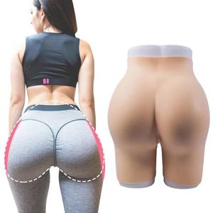 Adima Ademend Open Kruis Siliconen Slipje 3D Nep Heupen En Billen Verbeteraar Slipje Voor Het Vormgeven Van Het Vrouwenlichaam,Wit