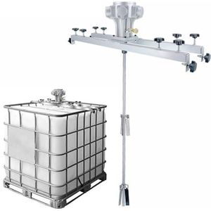 Pneumatische verfmixer, luchtroerder voor tank, verfmengmachine, inklapbare propeller, voor inkt oplosmiddel