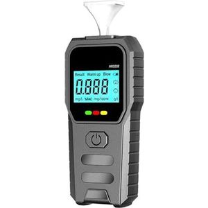 Digitale alcohol-ademtester met achtergrondverlichting, LCD, draagbare handheld, for persoonlijk gebruik