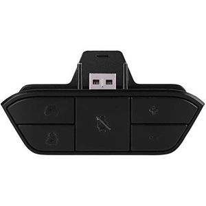 Stereo headsetadapter voor One, stofdichte stereoheadsetadapter voor One met gamecontrole en stereogeluidssynchronisatie, audiomicrofoon hoofdtelefoonconverter