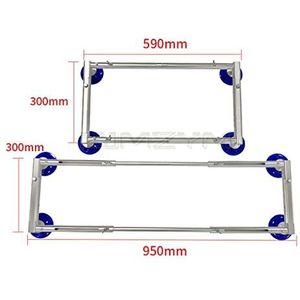 Lcd Tv Scherm Sucker 4 Zuignappen Apparaat 32-55 Inch Led Tv Scherm Glas Vacuüm Sucker Vacuüm lifter Tv Screen Sucker With Wide Range of Applications(LY-300mm)