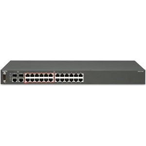 Nortel 2526T-PWR Managed Netwerkschakelaar, Power over Ethernet (PoE) zwart