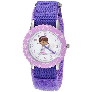 Horloge - Disney - WDS000307, paars, riem, Paars., riem