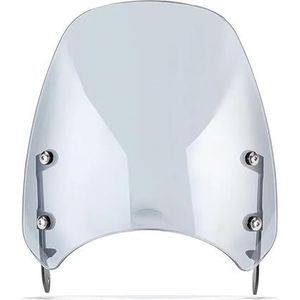 Voor Triumph Voor Thruxton 900 Voor Bonneville T100 T120 Motorfiets Voorruit Kuip Windgeleider Motorfiets Voorruit(GRIJS)