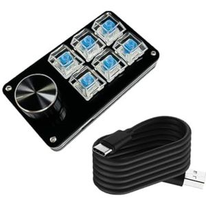 Kalttoy Programmeerbaar 3/4/6/8key Macro Toetsenbord voor Multimedia Controle Knop Toetsenbord