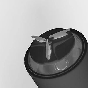 Elektrisch scheerapparaat Mini Draagbare Reizen Baardtrimmer Razor USB Oplaadbaar, Grijs