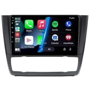Android 13 autoradio compatibel met BMW 1-serie E88 E82 E81 E87 2004-2011 multimediaspeler CarPlay GPS 2 Din stereo(BM07M100CP)