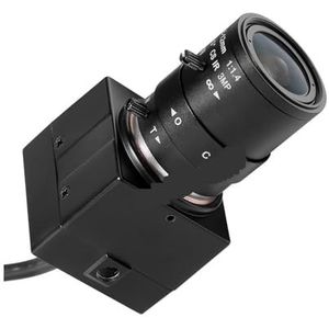 Zoomlens, varifocale lens, HD 5MP 1080P USB CMOS 30fps Hoge snelheid PC Webcam Industriële camera 2,8-12 mm CCTV IP-cameralens met telescopische standaard Statief voor industriële videoIndustriële vid