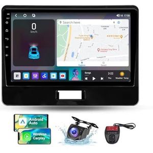 Voor Suzuki Wagon R 6 2017-2021 Android 13 Carplay Autoradio, 9 inch Scherm Radio Wireless Android Auto Bluetooth Handsfree 4G WiFi FM/RDS/DAB+ Radio HiFi Achteruitkijkcamera + DVR(NF-4)