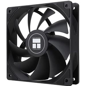 Thermalright TL-C12C CPU-ventilator, 120 mm, behuizingsventilator, 4-pins PWM stille computerventilator met S-FDB lagers inbegrepen, tot 1550 omw/min.
