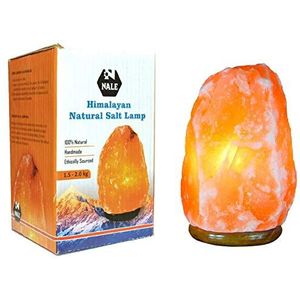 Tafellamp van natuurlijk Himalaya zout van 1 tot 2 kg ...
