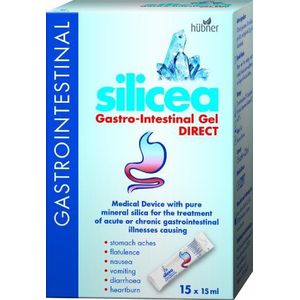 Hubner Silicea Gastro Intestinal gel Direct 15 x, 15ml zakje