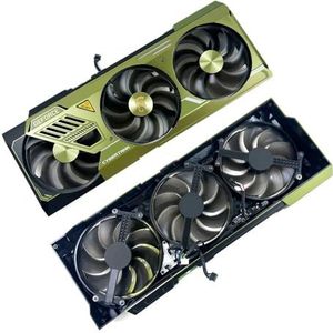 Koeling voor Manli voor GeForce RTX 4080 Super voor Gallardo RTX4090 grafische kaart Vervangende ventilator ventilatorpaneel radiatorgroep(Shell and Fans)