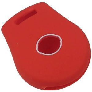 Afstandsbediening Autosleutel Siliconen Hoes Case voor NISSAN Maxima Versa Altima Sentra Tiida Armada-red