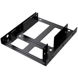 Inbouwframe - 2x 2,5-Inch SATA - Voor 3,5-Inch Sleuf - Inclusief Montagepunten