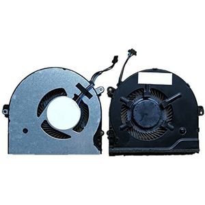 Laptop CPU koelventilator Voor For HP 14s-be100 Zwart