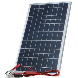 Pqahffowr Zonnepaneelset, 12 V, 30 W, draagbaar, voor buiten, oplaadbaar, zonnecel, generator voor