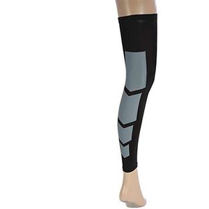 Zerone Compressie kuitmouwen, uniseks, elastisch, anti-slip, verlengde kuitsteun, mouwen, been, compressiekousen voor beenkrampen, hardlopen, verpleegsters, doorbloeding