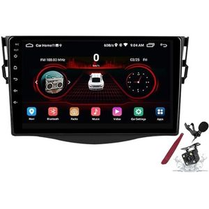 Android 15 Autoradio voor T-oyota RAV4 (2007-2012) 9 inch 2K touchscreen 2000 * 1200 Android hoofdunit multimedia speler met Carplay GPS-navigatie, BT, 5G WiFi, DSP en SWC,Y1
