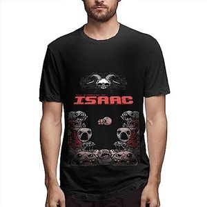 The Binding of is-AAC T Shirt Men's Cotton Short Sleeve Casual Blouse Tops for Unisex Adult T-shirts & overhemden(XX-Large)