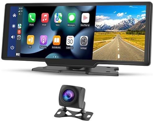 MC - Carplay Scherm - Navigatiesysteem Auto - 10 Inch - Draadloos - Achteruitrijcamera